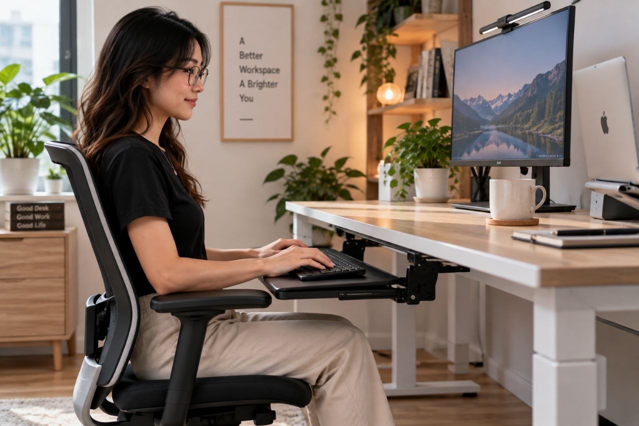 Under-Desk Keyboard Tray: Does It Actually Help Posture?